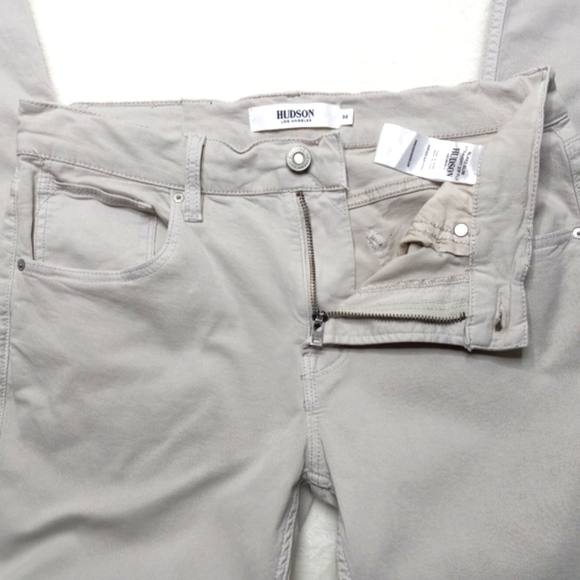 Hudson Blake Slim Straight Twill pants mens size 32 - Picture 9 of 13